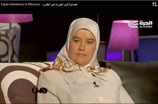 مشاركة الأستاذة نعيمة بنيعيش رئيسة المجلس الاداري لمنتدى الزهراء في برنامج 